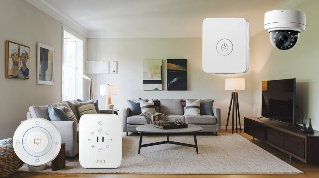 A Photo Of A Smart Home With Multiple Iot Devices PrR7AnP1QsGFO BiSKHK1w GvBp1w9dTuyQv6zQo3Jfrw