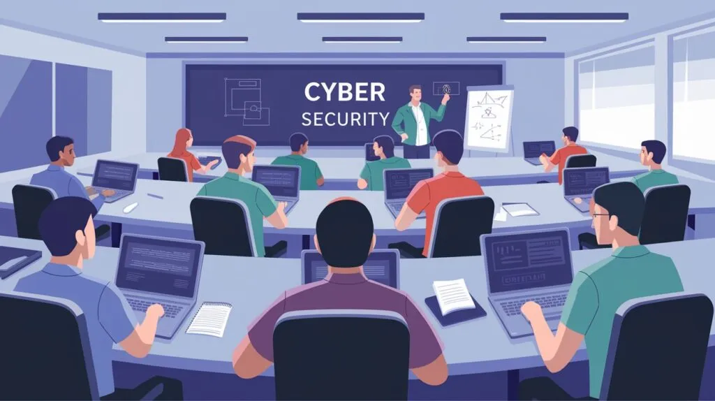 An Illustration Of A Cyber Security Bootcamp Class 7Cctz0puRK RFV6lUT6IRg 6nWRYY9kRpO30P8zC4lyeA
