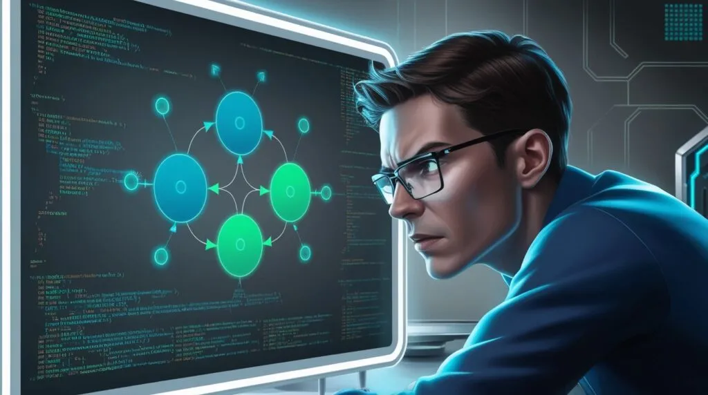 Leonardo Phoenix 09 A Futuristic Cyber Security Scene Featurin 2