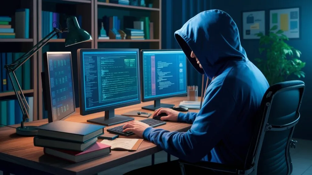 A Cyber Security Expert Wearing A Hoodie A V XPCES IUAmW4LVpJiw Q6ZBFeNER Qm2VSElk2sAg