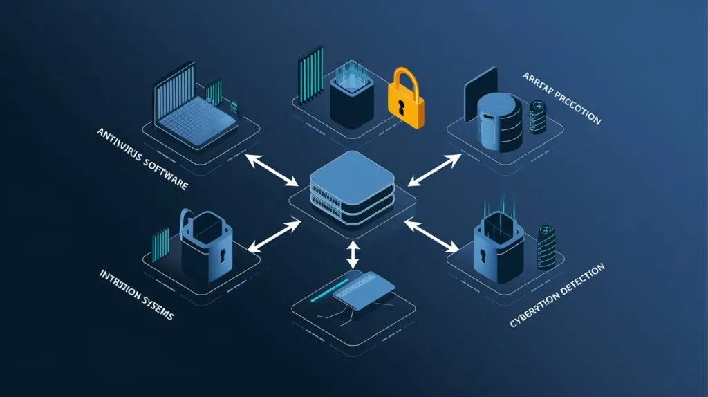 A Flowchart Illustration Of A Cybersecur SaVZ6HYbTlGAg0W0UQP Rw XuxM133TQiW9xev0do2jHQ