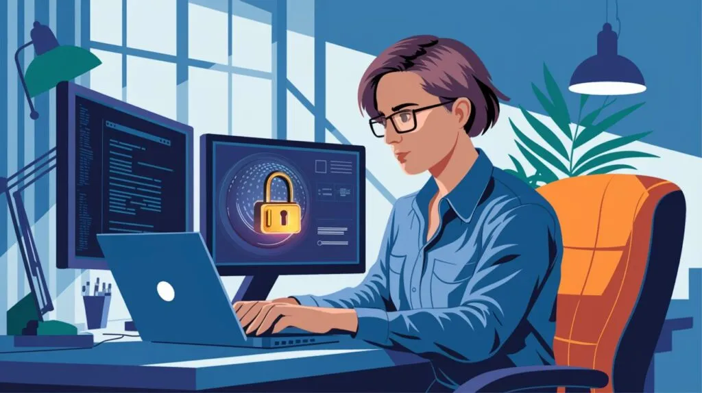 An Illustration Of A Cyber Security Expe DvEOJzaASkSS7Rxx3VH6tQ Q6ZBFeNER Qm2VSElk2sAg
