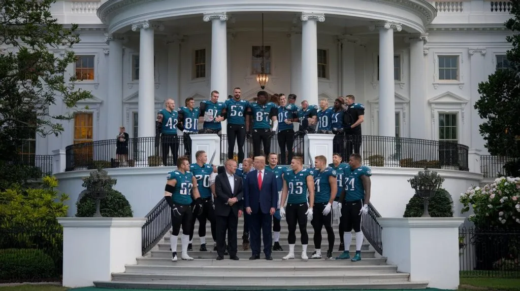A Photo Of The Philadelphia Eagles Visit SrTQVraLRKOKhZ46JpVhwA TcaKVGZSTk2c NlshqVrdQ