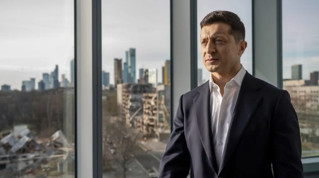 Trump and Zelensky